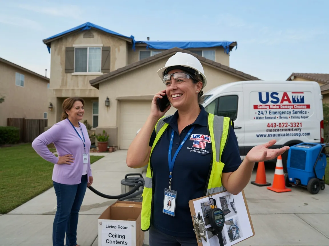 Ceiling Water Damage Restoration Port Mansfield, TX FAQs